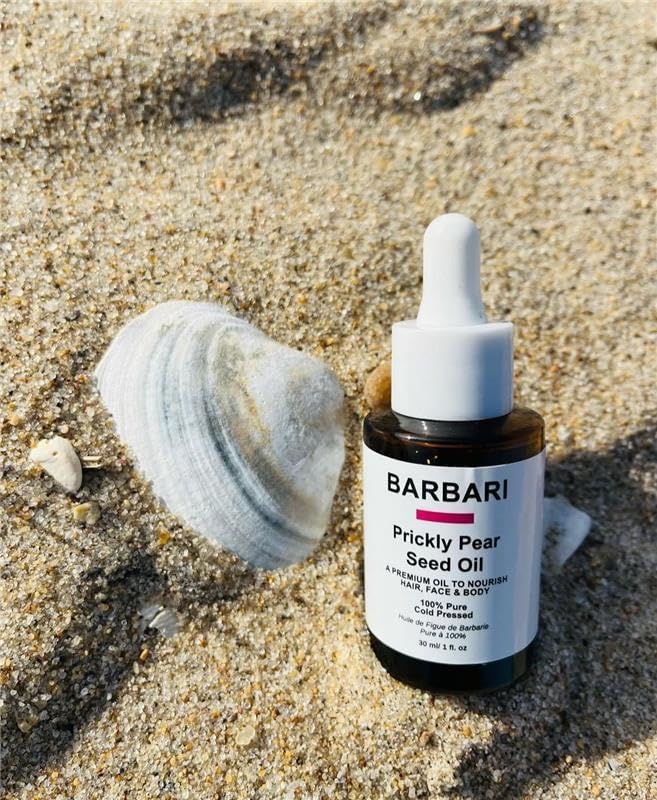 BARBARI Prickly Pear Oil – Hydrating Face, Hair & Nails | Lightweight, Fast-Absorbing Luxury Oil (30ml)