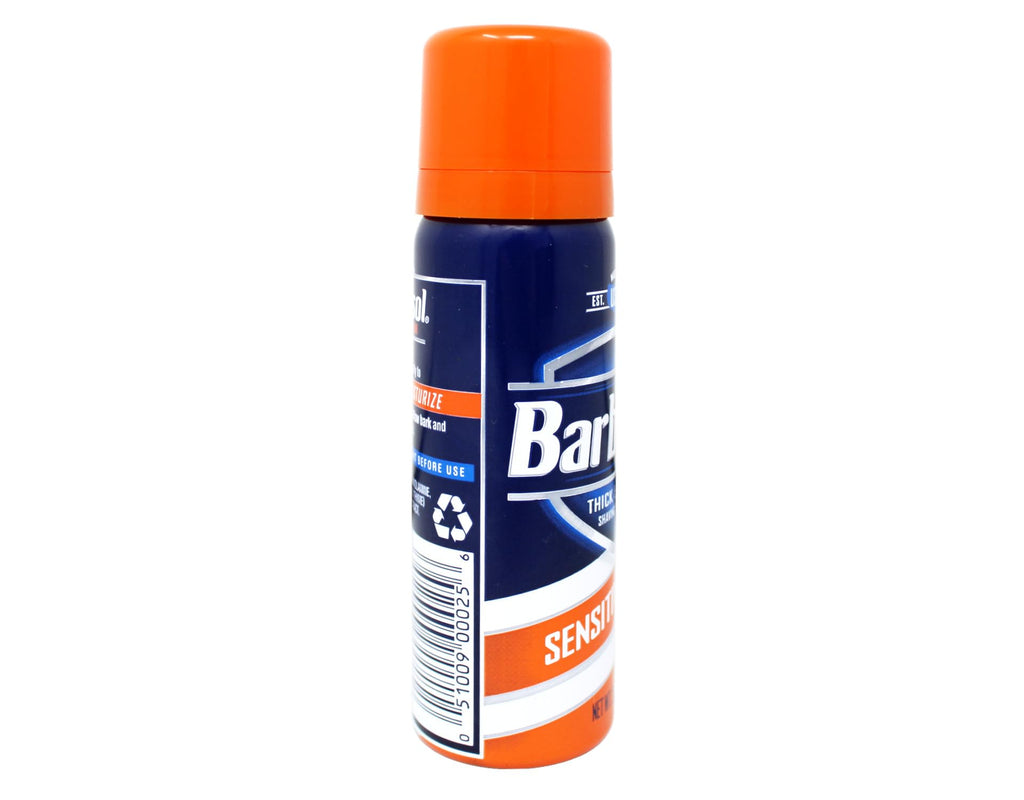 Barbasol Sensitive Skin Shave Cream – Travel Size 2 oz (Pack of 36)