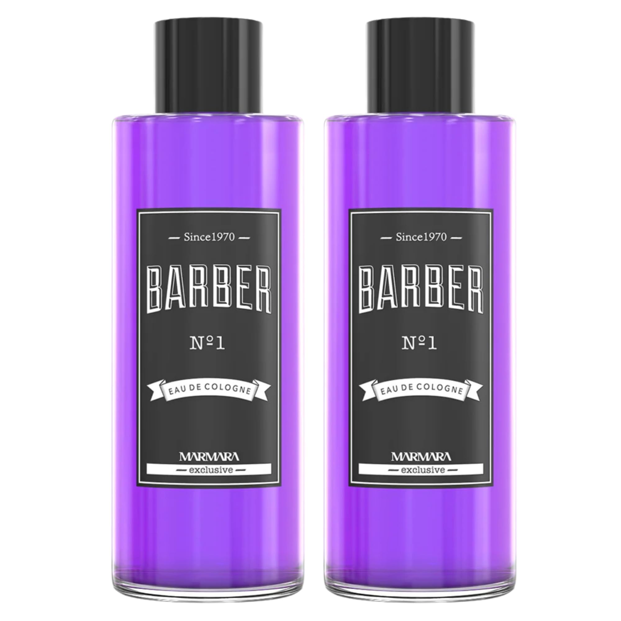 Marmara Barber Cologne – Purple 2x500ml for Modern Barbers & Traditional Shaving
