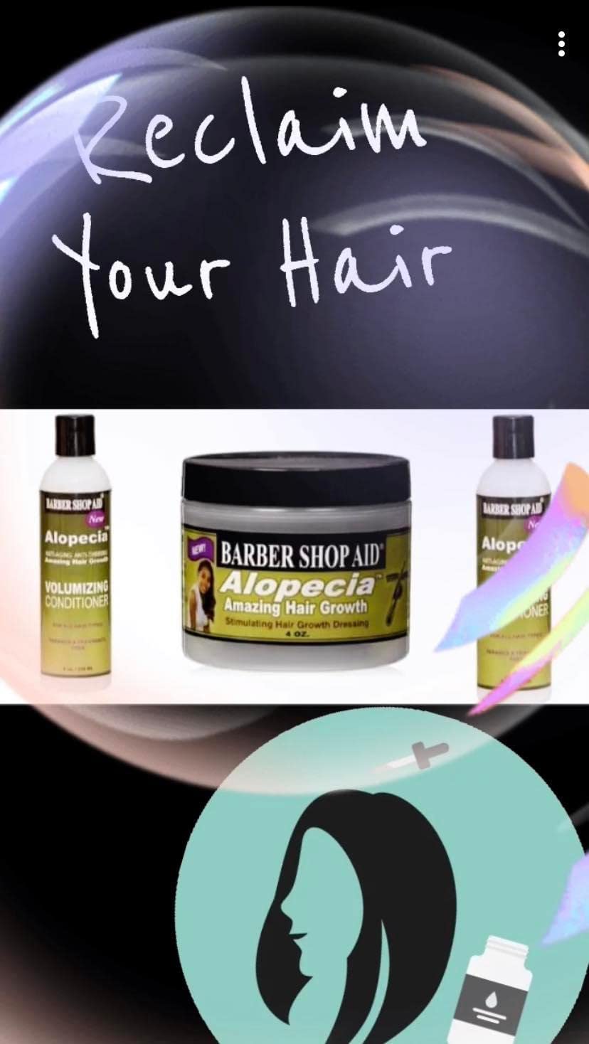 Barber Shop Aid Alopecia Anti-Thinning Volumizing Conditioner – 8oz Bottle