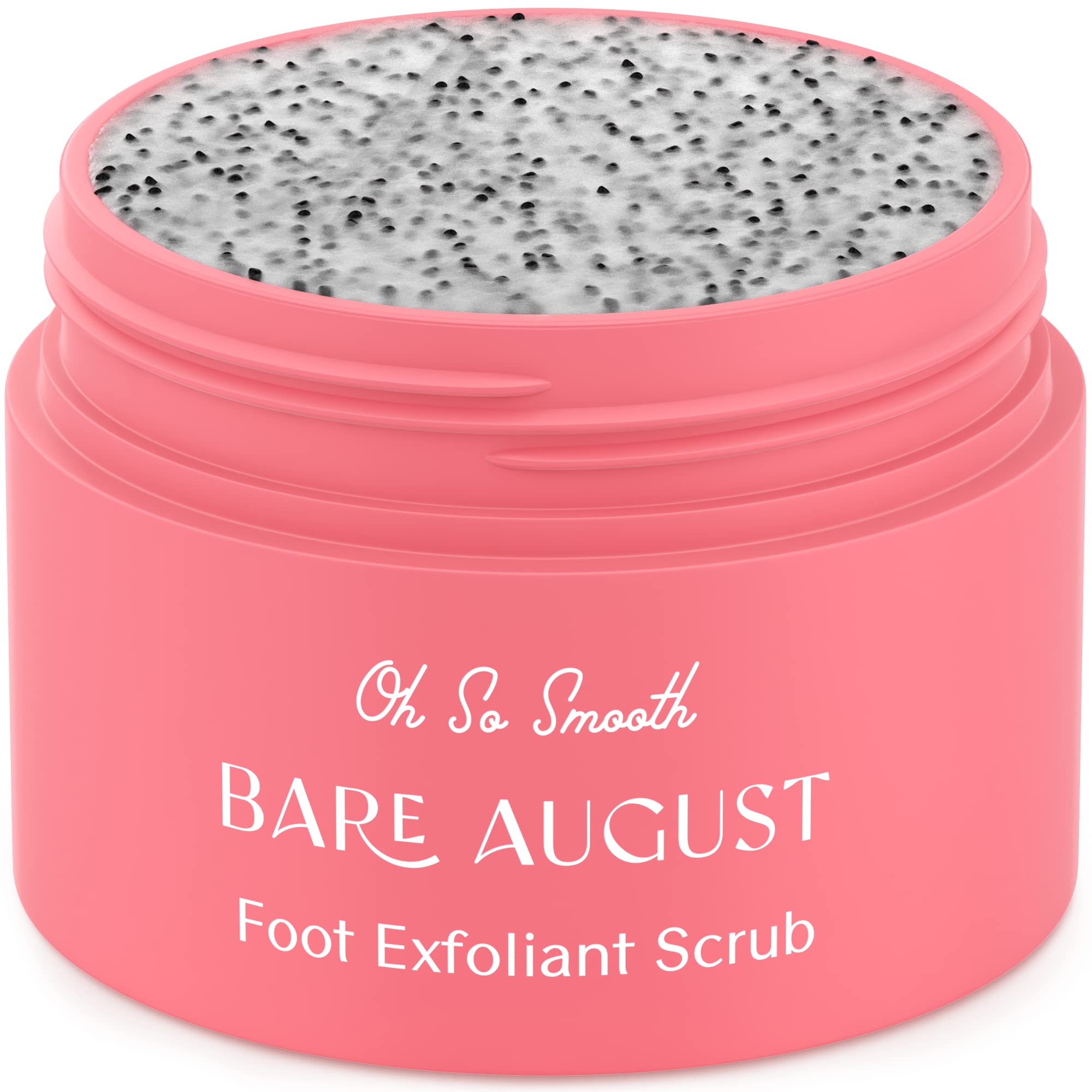 Bare August Foot Scrub – Pure & Natural Exfoliating Treatment for Soft Feet