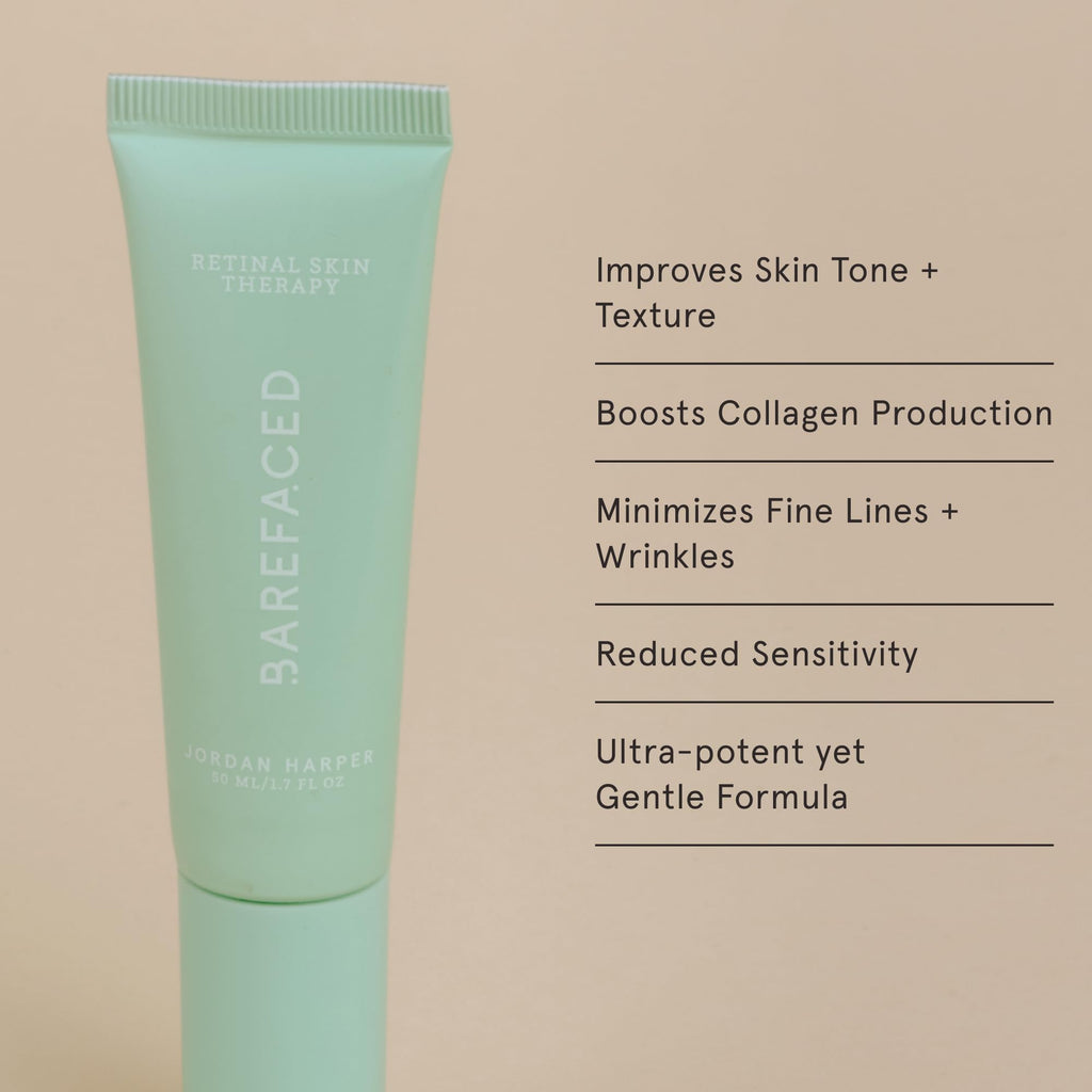 Barefaced Retinal Skin Therapy 30ml – Retinaldehyde & Bakuchiol Serum for Firming, Smoothing & Even Tone