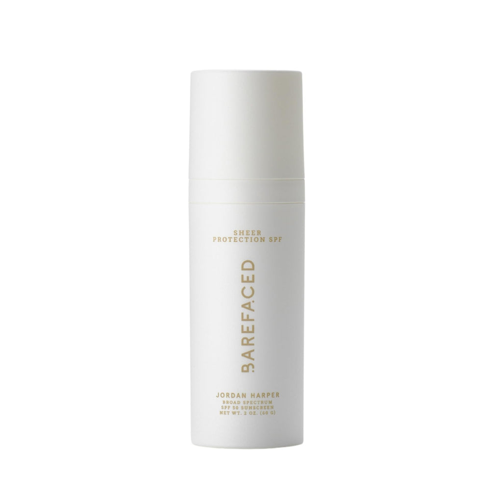 Barefaced Sheer Protection SPF 50+ – Oil-Free Sunscreen for Women with Zinc Oxide, Niacinamide & Hyaluronic Acid (Universal Tint, 60ml)
