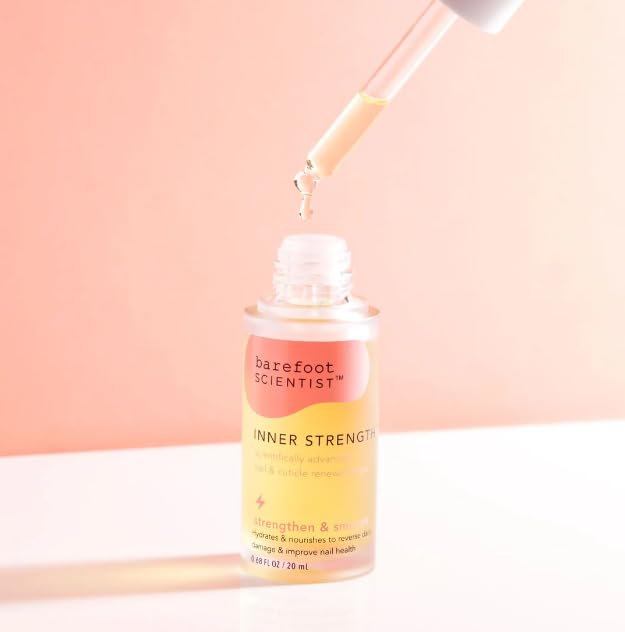 Barefoot Scientist Inner Strength Nail & Cuticle Renewal Drops – 20 mL (Award-Winning Cuticle Oil)