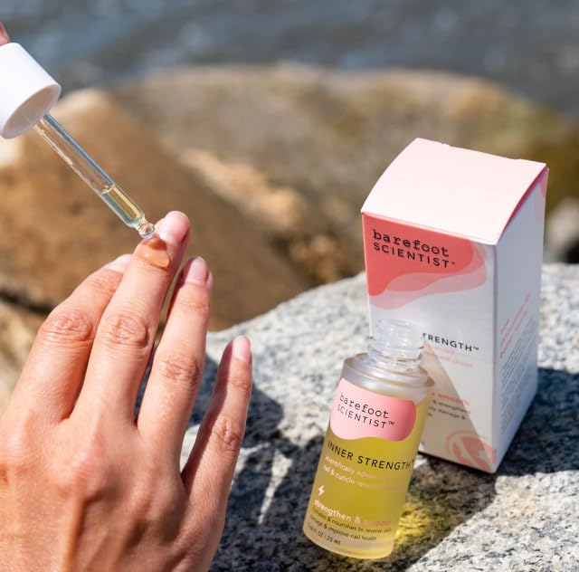 Barefoot Scientist Inner Strength Nail & Cuticle Renewal Drops – 20 mL (Award-Winning Cuticle Oil)