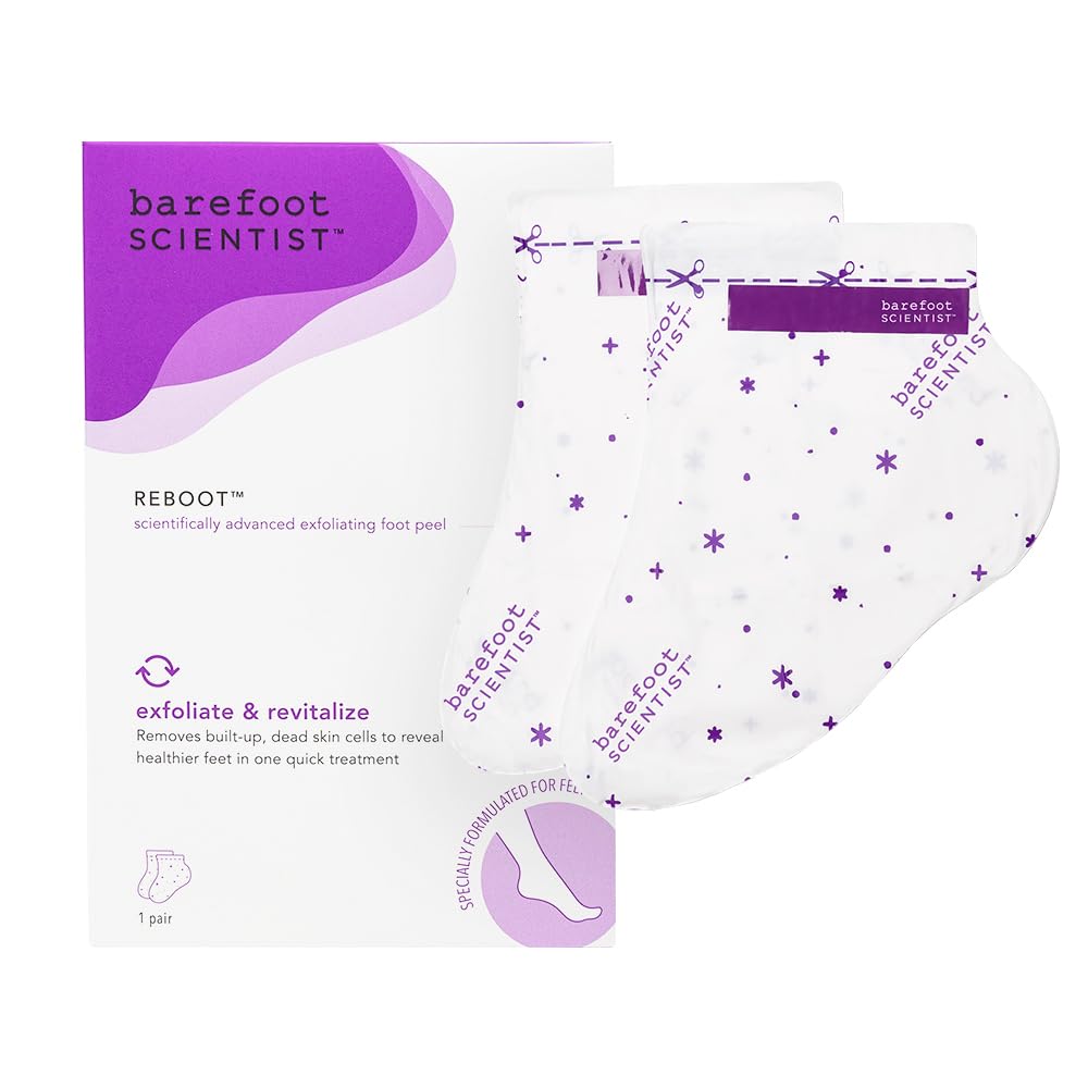 Barefoot Scientist Reboot Ultra-Soft Exfoliating Foot Peel – Lasting Foot Softness