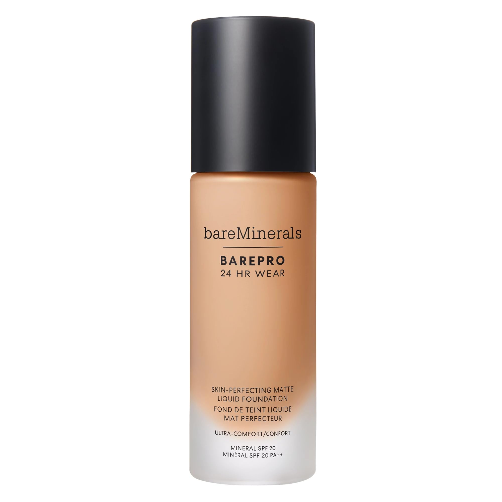 bareMinerals Barepro 24HR Wear Matte Foundation SPF 20 | Full Coverage, Oil-Free, Vegan