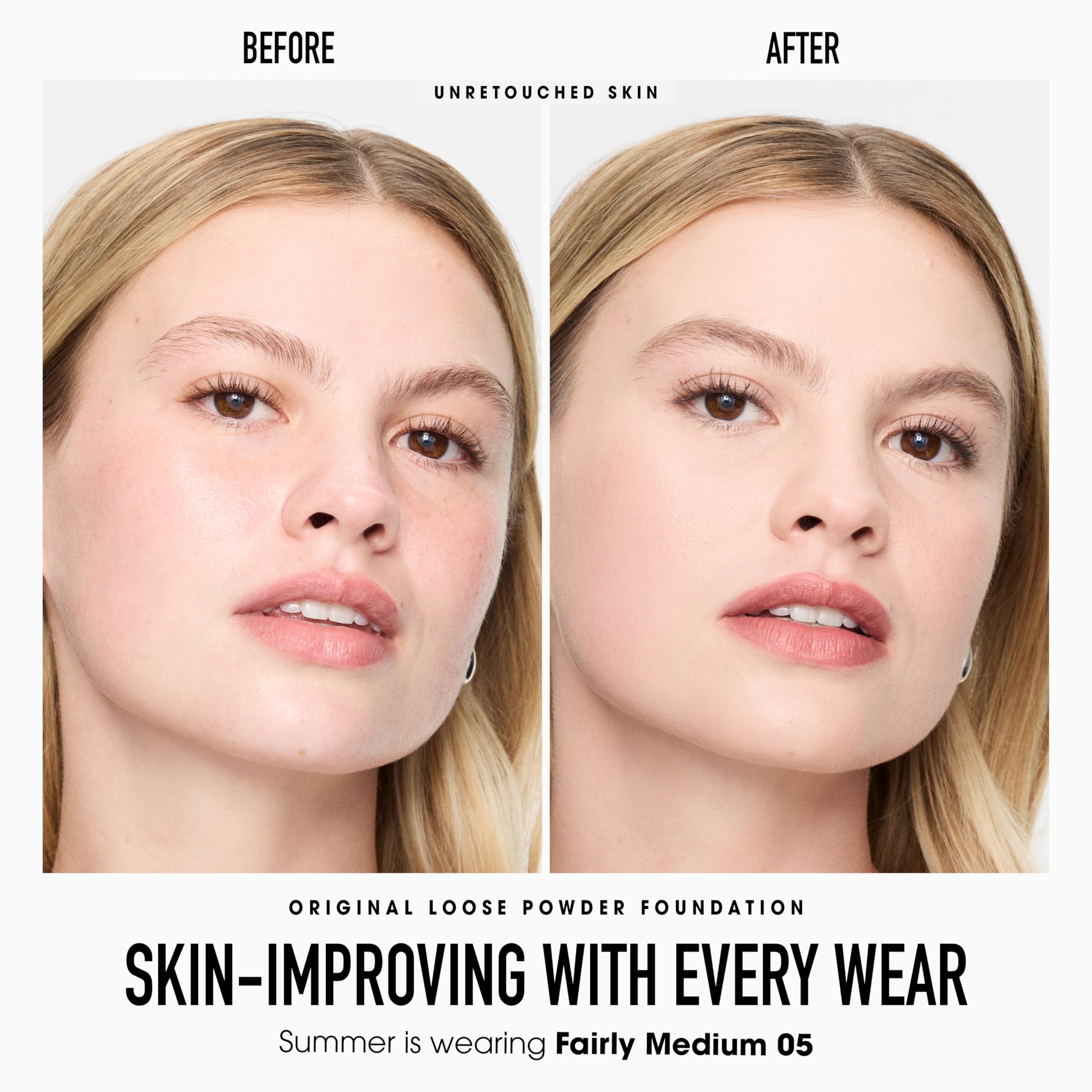 bareMinerals Original Get Started Kit — 3-Piece Mineral Makeup Set, Fairly Medium, Vegan & Cruelty-Free