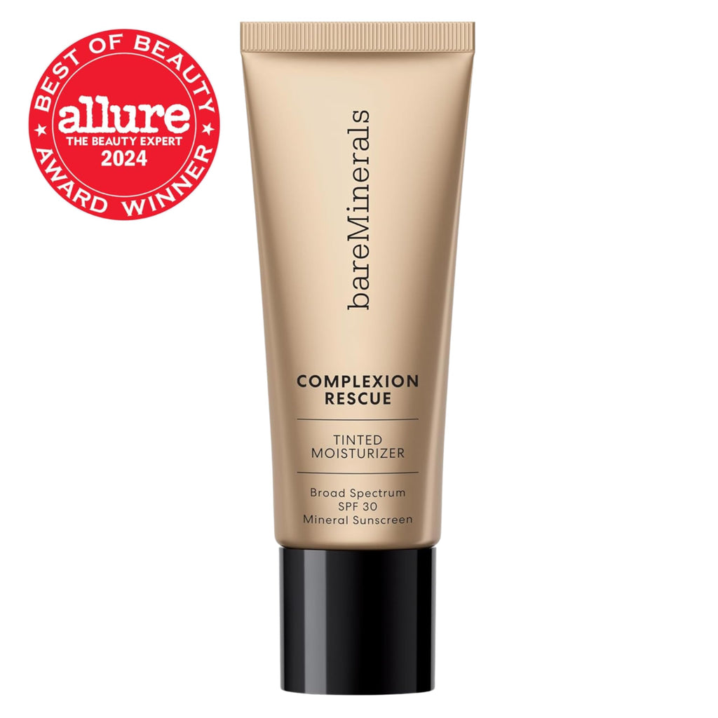 bareMinerals Complexion Rescue Tinted Moisturizer SPF 30 – Bamboo 5.5 | Vegan, Cruelty-Free, Dermatologist-Tested