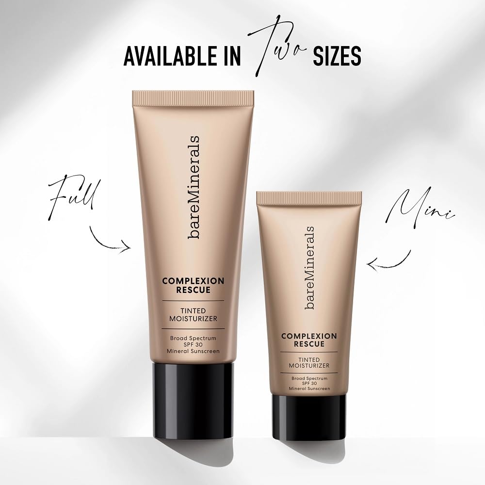 bareMinerals Complexion Rescue Tinted Moisturizer SPF 30 Opal 01 — Travel Size, Vegan & Cruelty-Free