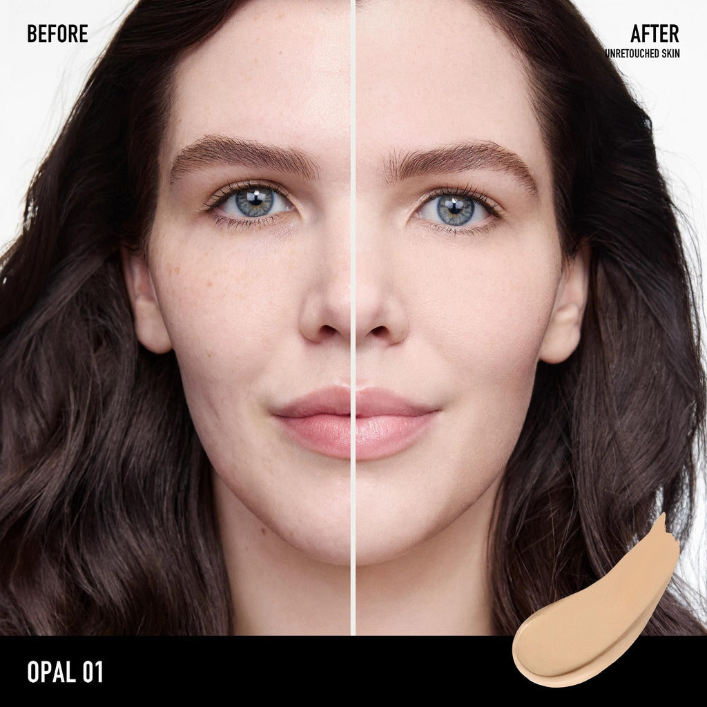 bareMinerals Complexion Rescue Natural Matte Tinted Moisturizer Opal 01 — Oil-Control, SPF 30, Vegan & Cruelty-Free