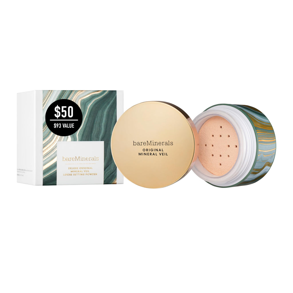 bareMinerals Holiday 2025 Deluxe Mineral Veil – Vegan, Cruelty-Free & Dermatologist-Tested
