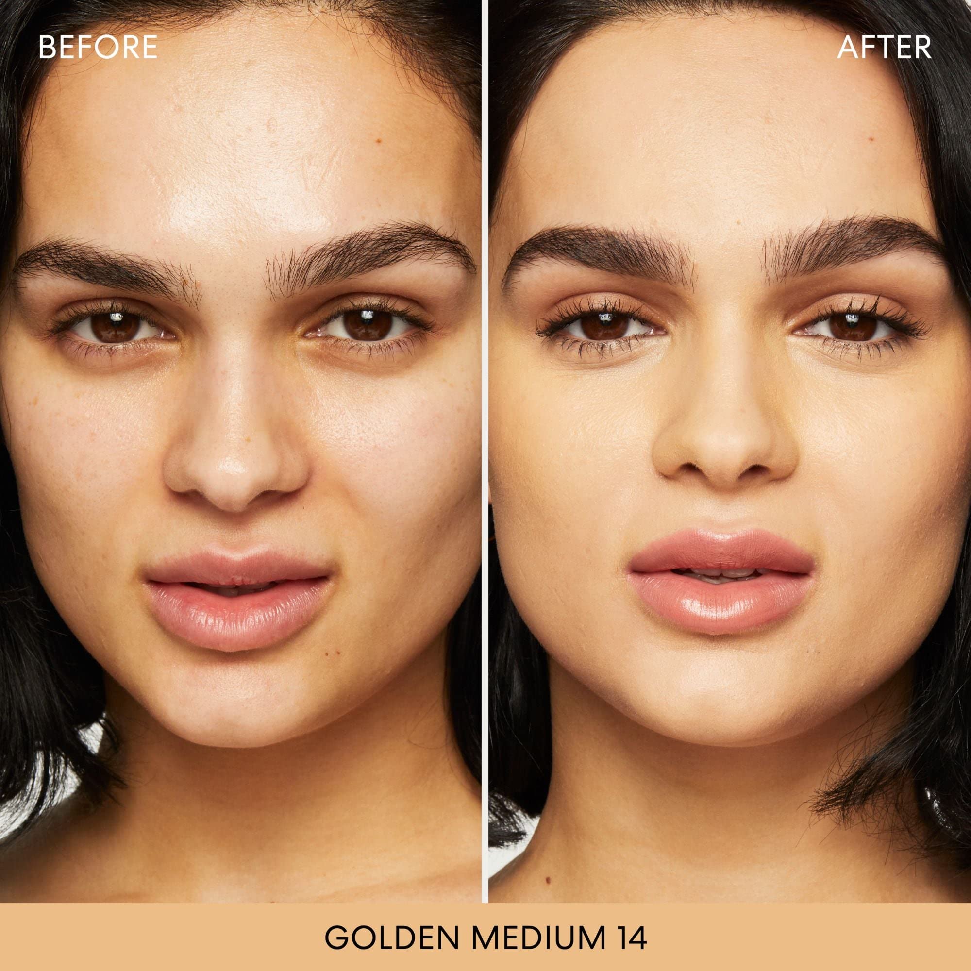 bareMinerals Original Matte Loose Mineral Foundation SPF 15 – 14 Golden Medium | Vegan, Cruelty-Free & Dermatologist-Tested