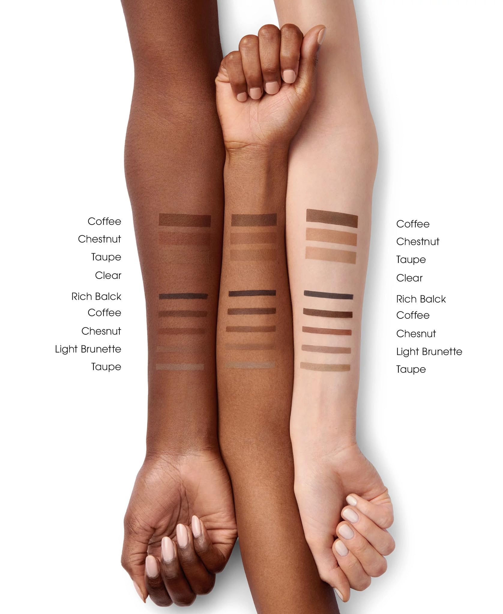 bareMinerals Strength & Length Serum-Infused Brow Gel – Vegan Brow Gel for Tint, Shape & Definition