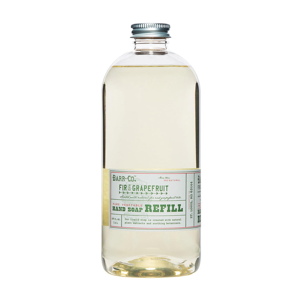 BARR-CO Hand Soap Refill – Natural Moisturizing Liquid Soap, Citrus & Balsam, 32 fl oz
