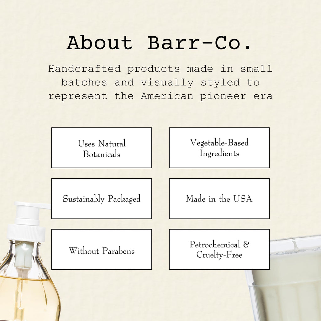 Barr-Co Original Scent Bath Salts – Vanilla Coconut, Oatmeal & Vetiver | 32 oz