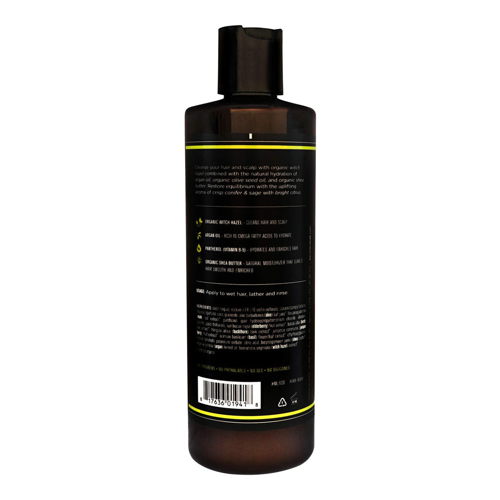 Barrel & Oak 2-in-1 Hair & Scalp Cleanser with Mountain Sage – 16 oz (Vegan)