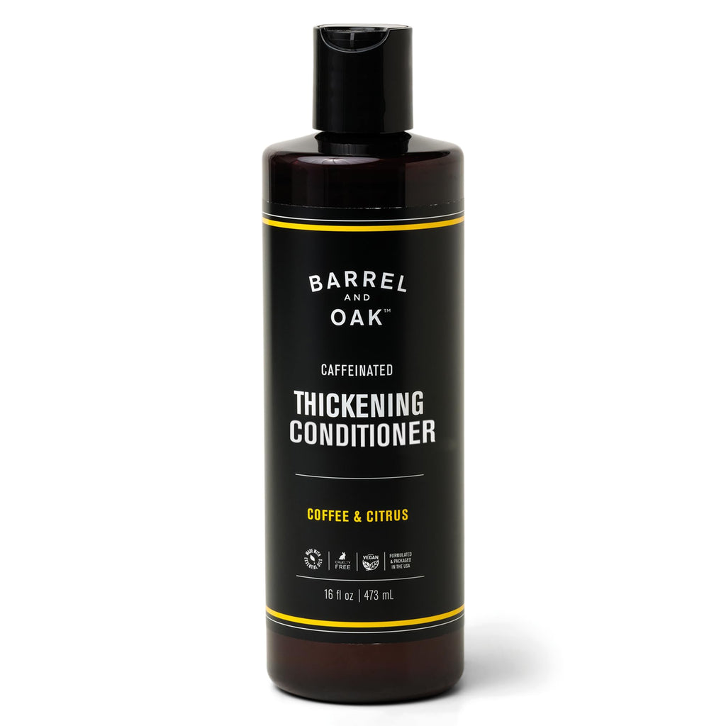 Barrel & Oak Caffeinated Coffee & Citrus Thickening Conditioner – 16 oz (Vegan)