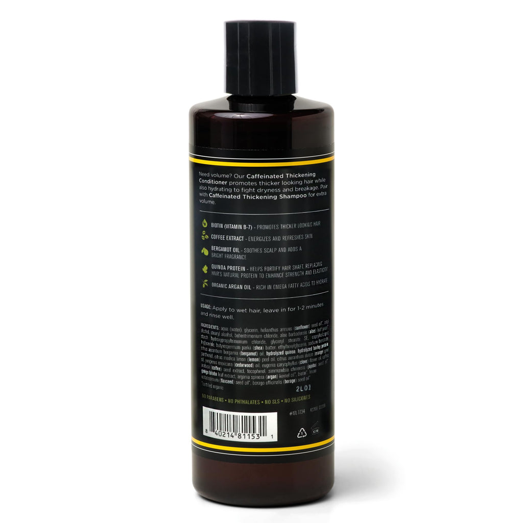 Barrel & Oak Caffeinated Coffee & Citrus Thickening Conditioner – 16 oz (Vegan)