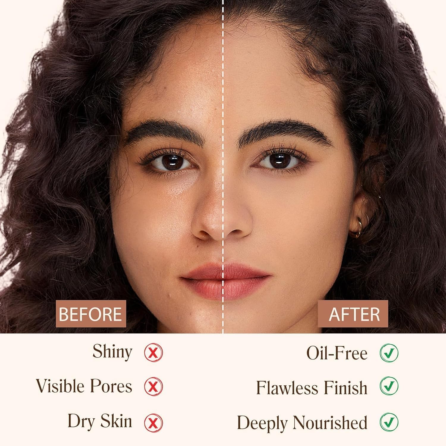 BARUBT 3PCS 4-in-1 Color-Changing Foundation SPF50 | Hydrating, Waterproof, Buildable Coverage
