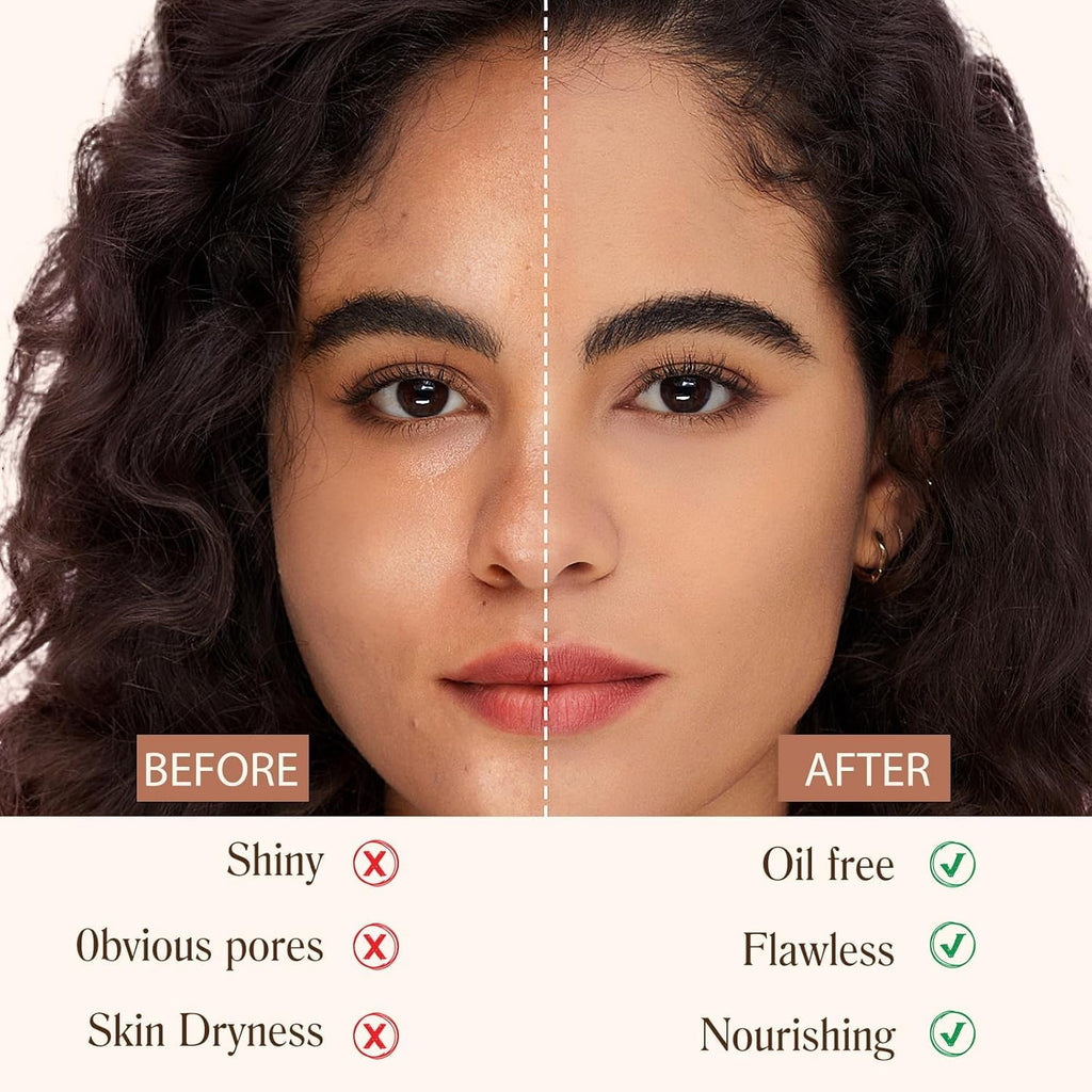BARUBT 4 in 1 Color Changing Foundation - Medium Spectrum for Evening Skin Tone | Long-Lasting, Waterproof & Hydrating
