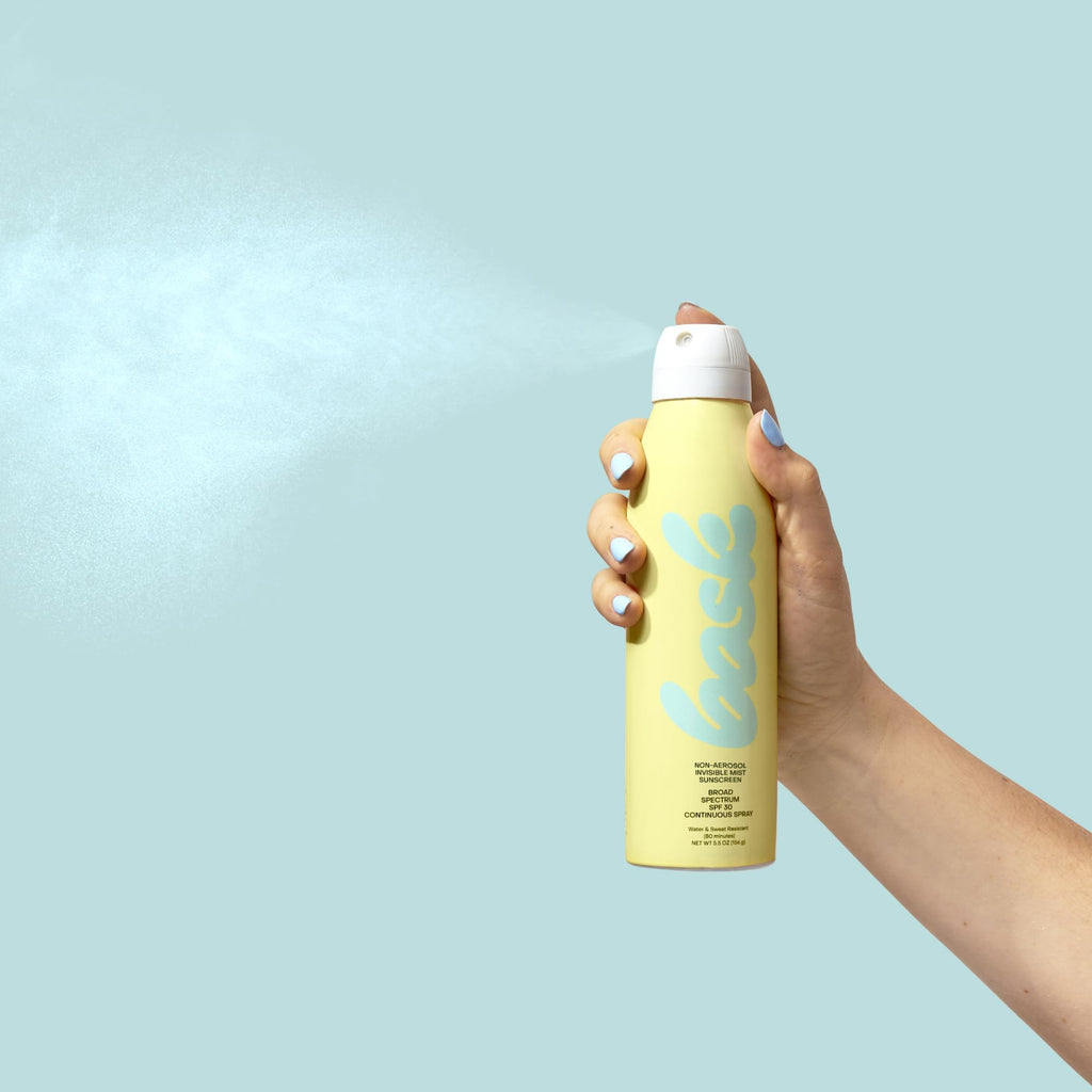 Bask Suncare SPF 30 Spray - Non-Aerosol, Broad Spectrum UVA/UVB, Reef-Friendly, 5.5 oz