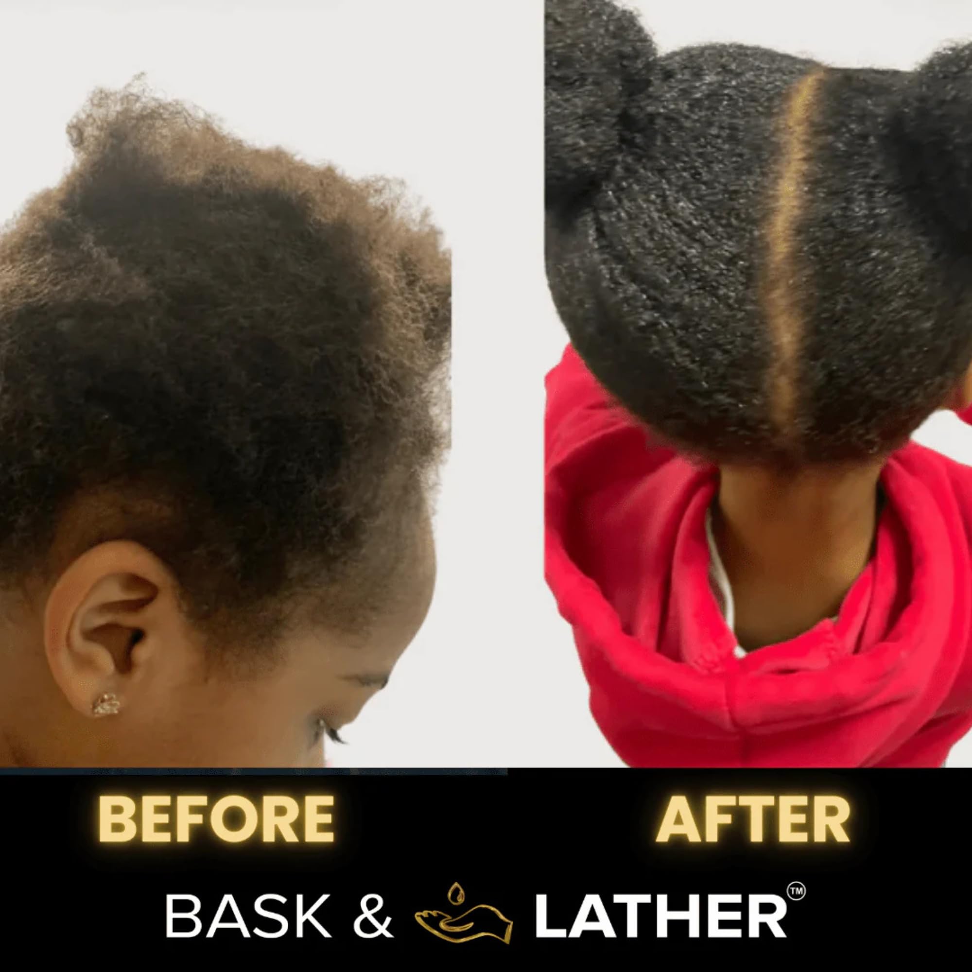 BASK & LATHER Replenish Conditioner – Deep Hydration, Elasticity & Detangling (8 oz) | Silicone-Free