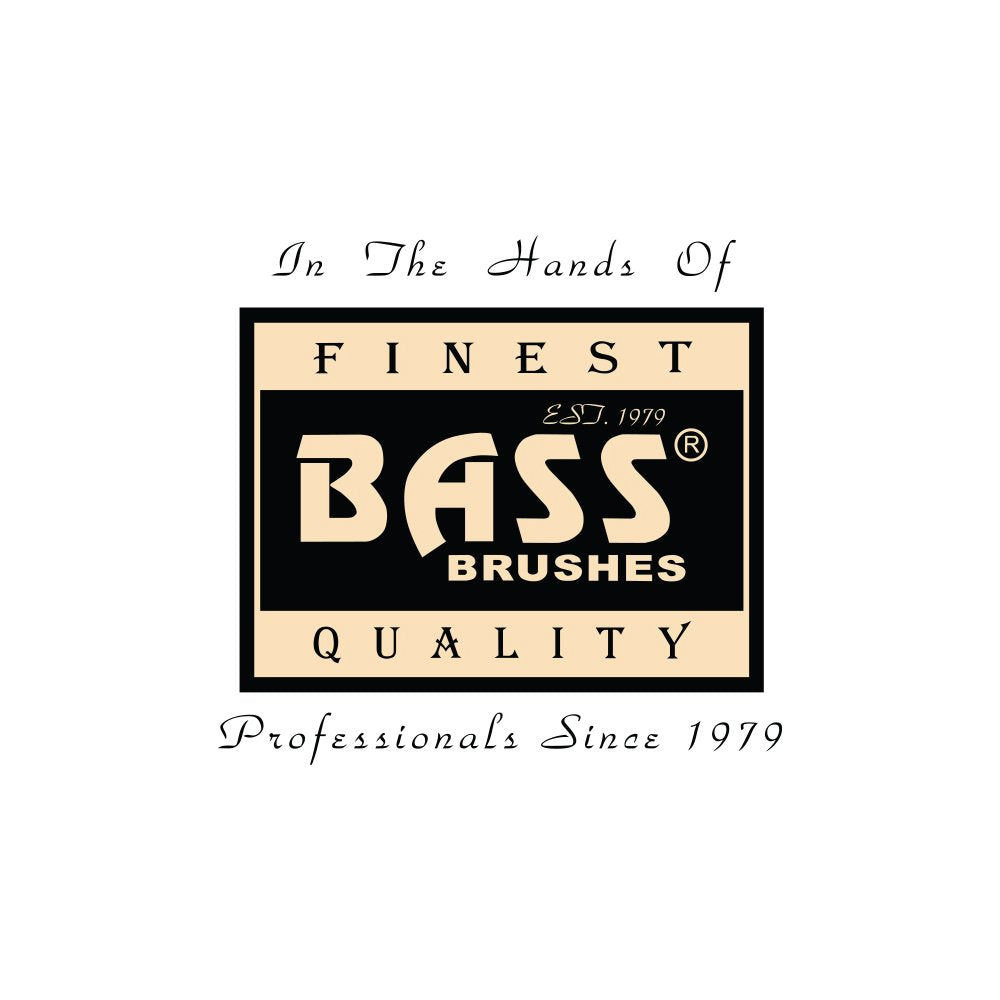 Bass Hair Doc Wet Dry Brush – Esthetician-Grade, 100% Natural Bristles