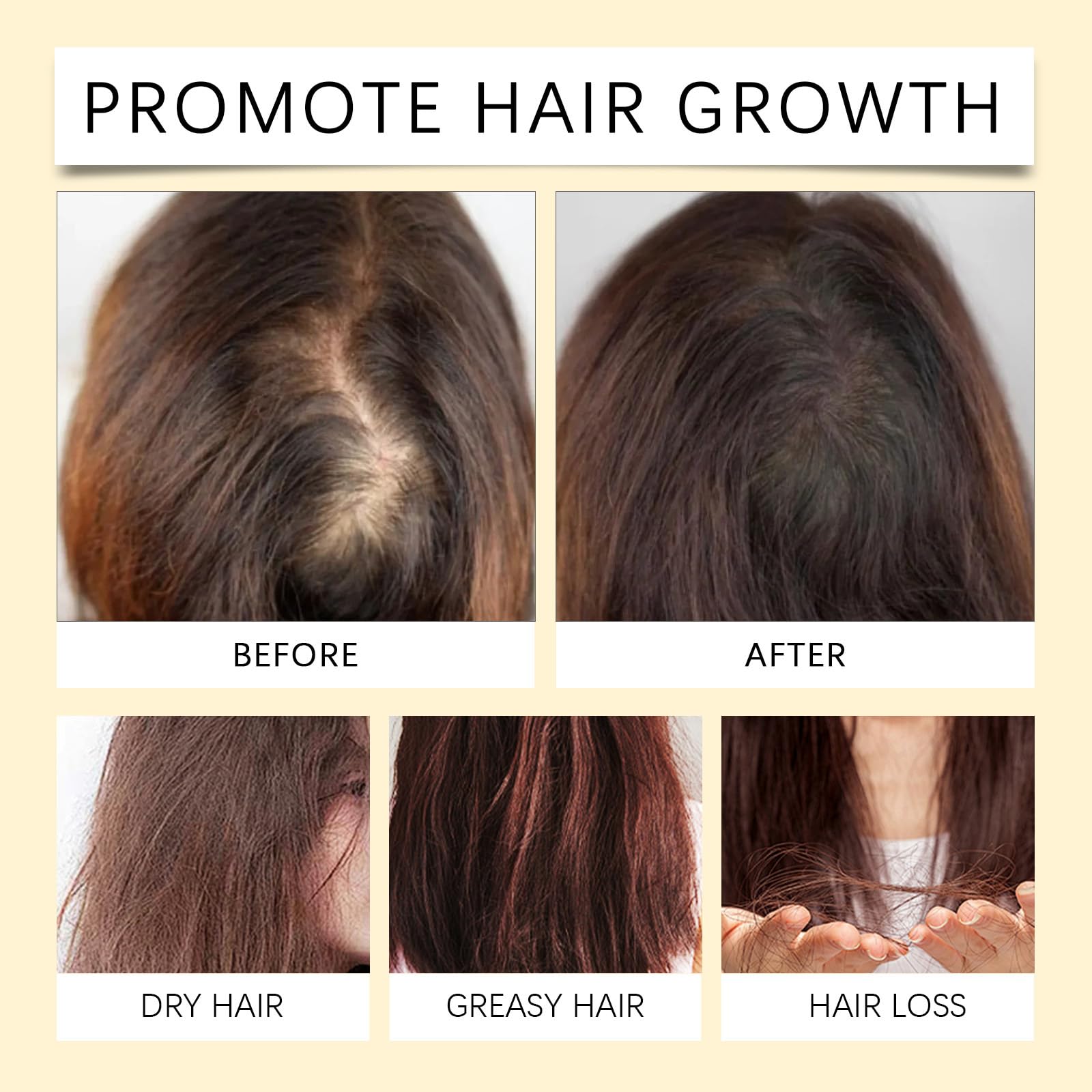 Batana Oil for Hair Growth – 4-in-1 Rosemary, Castor & Pumpkin Seed Formula