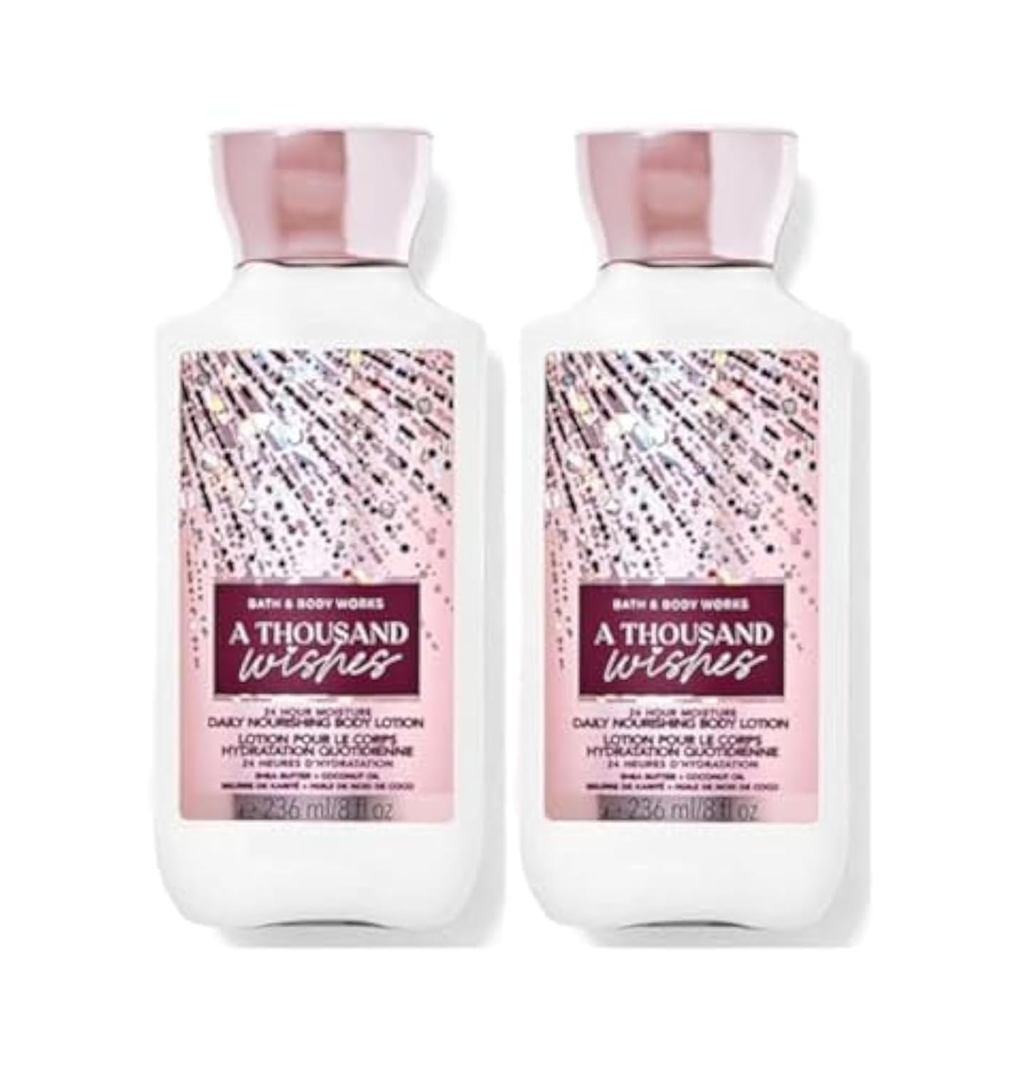 Bath & Body Works A Thousand Wishes 2-Pack Body Lotion - 8 oz Gift Set