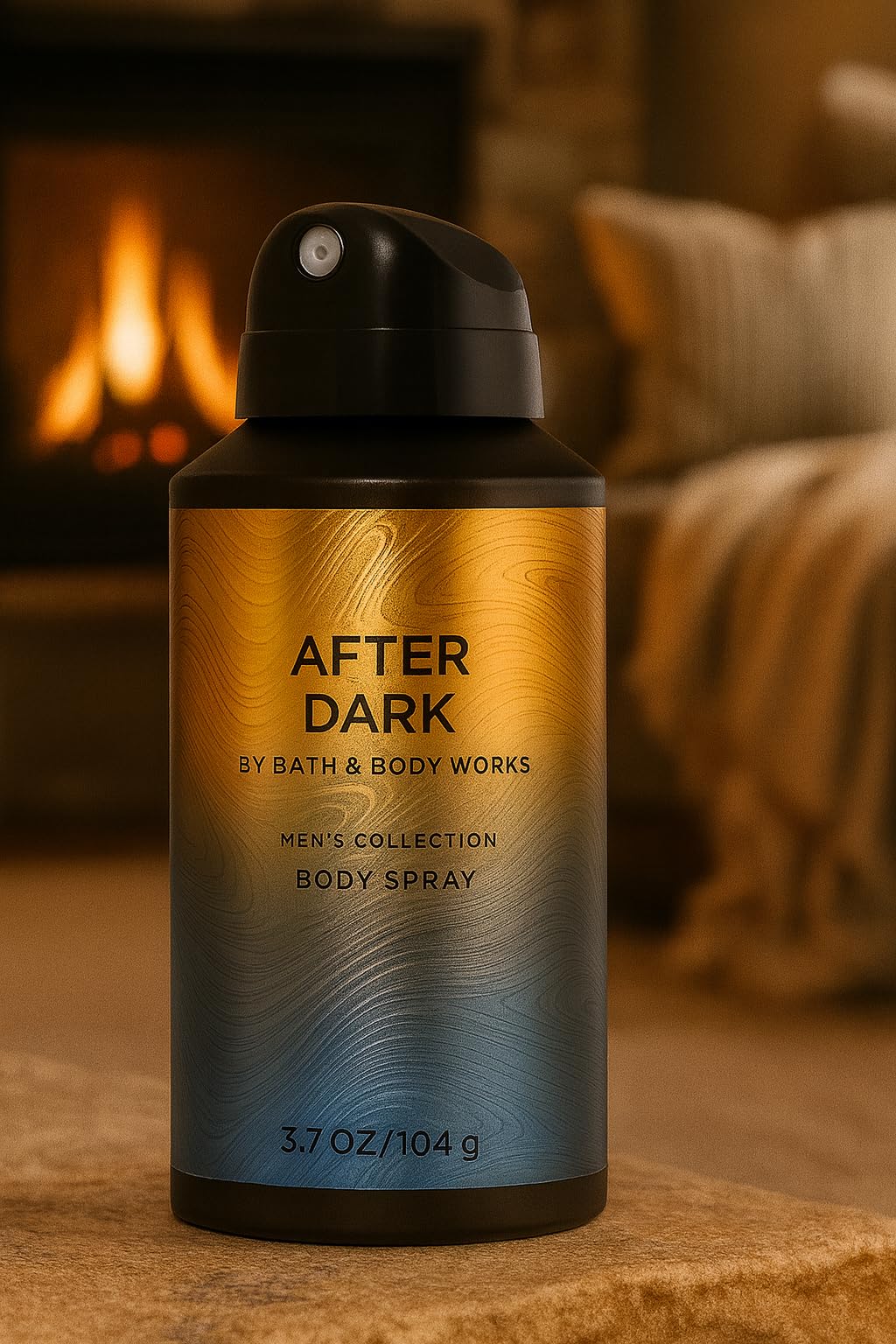 Bath & Body Works After Dark Body Spray for Men – Amber & Smooth Suede, 3.7 oz