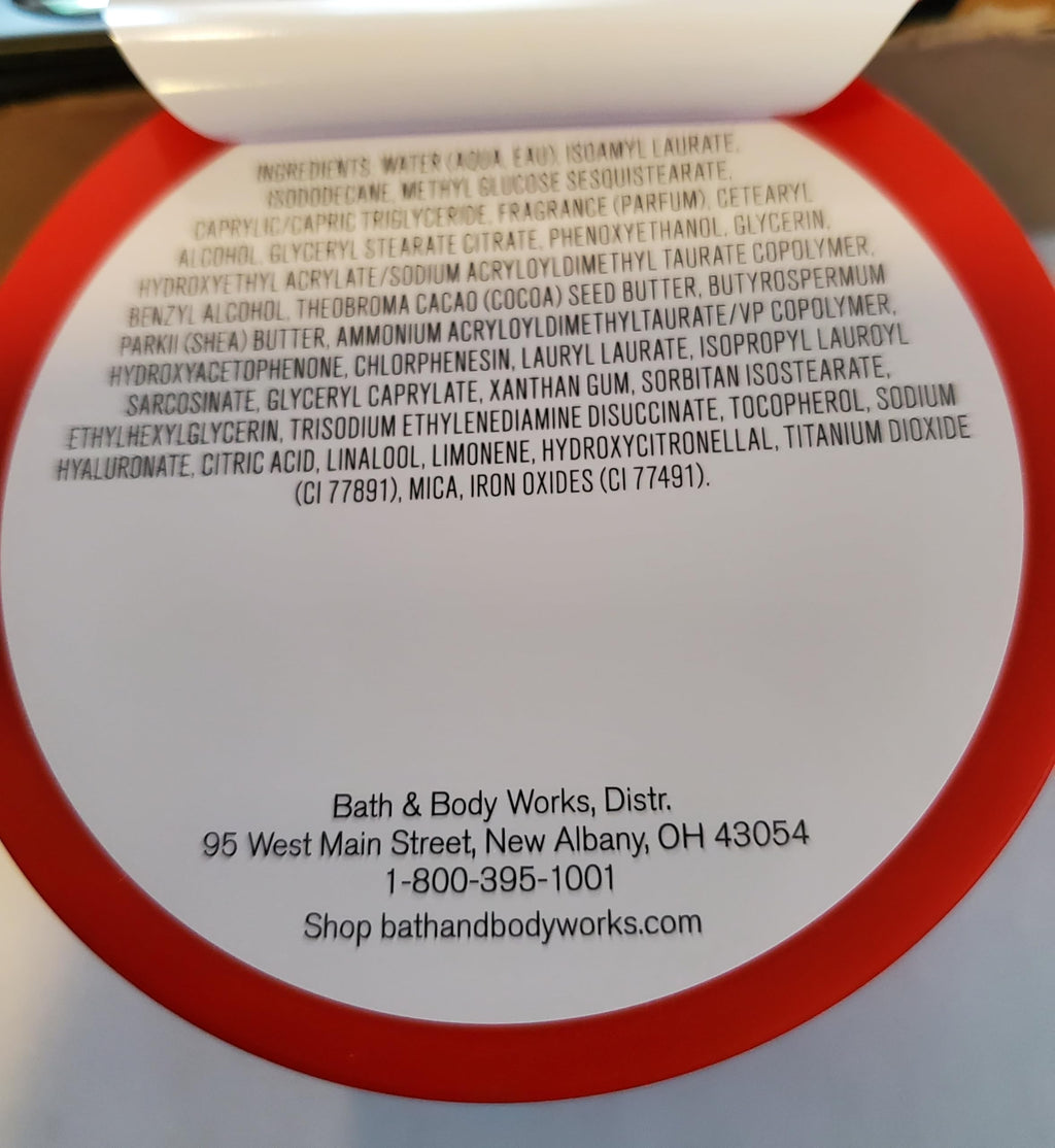 Bath & Body Works All American Gingham Whipped Body Cream in a Jar – Rich Moisture & Fragrance