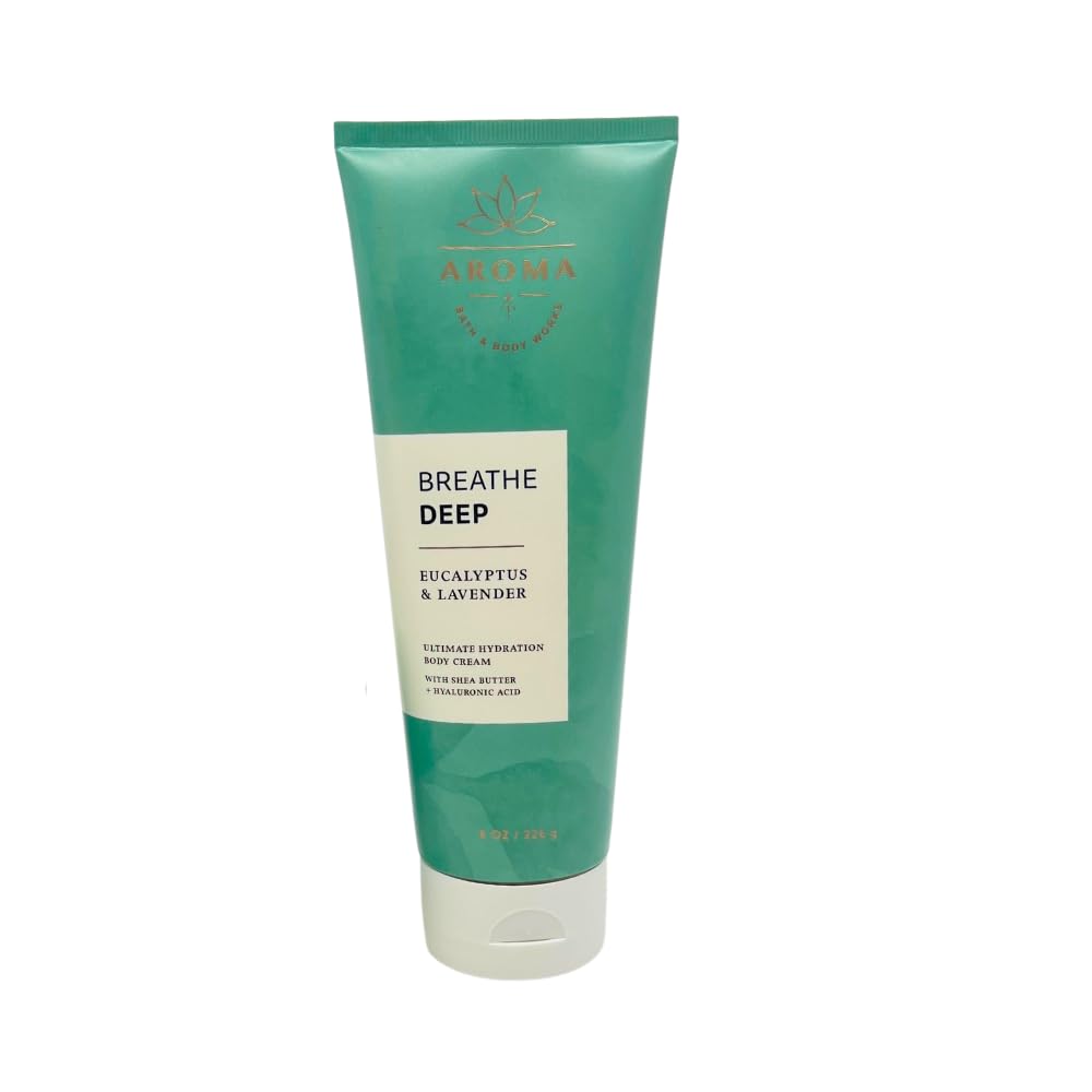 Bath & Body Works Aromatherapy Breathe Deep Eucalyptus & Lavender Body Cream Gift Set – 2-Pack