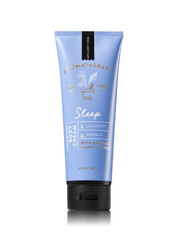 Bath & Body Works Aromatherapy Sleep Lavender Vanilla Bundle – Body Wash, Foam Bath & Body Cream