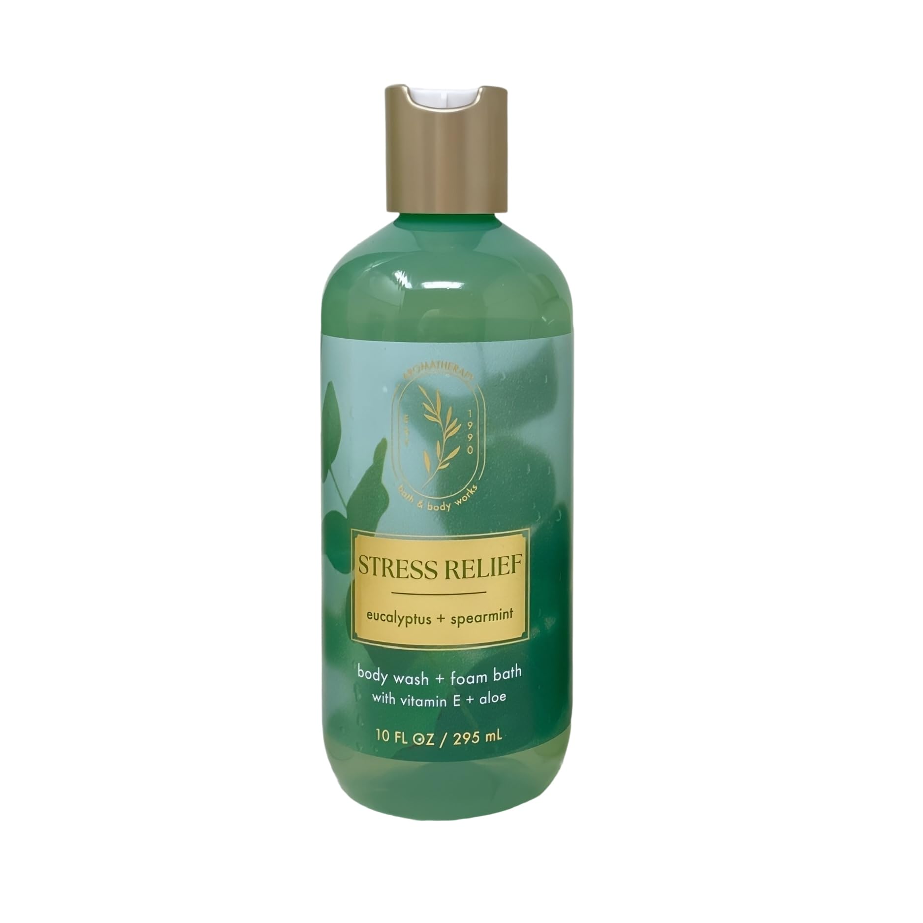 Bath & Body Works Aromatherapy Stress Relief Eucalyptus Spearmint – 2 Body Wash + Foam Bath + Fresh Forest Bar Soap