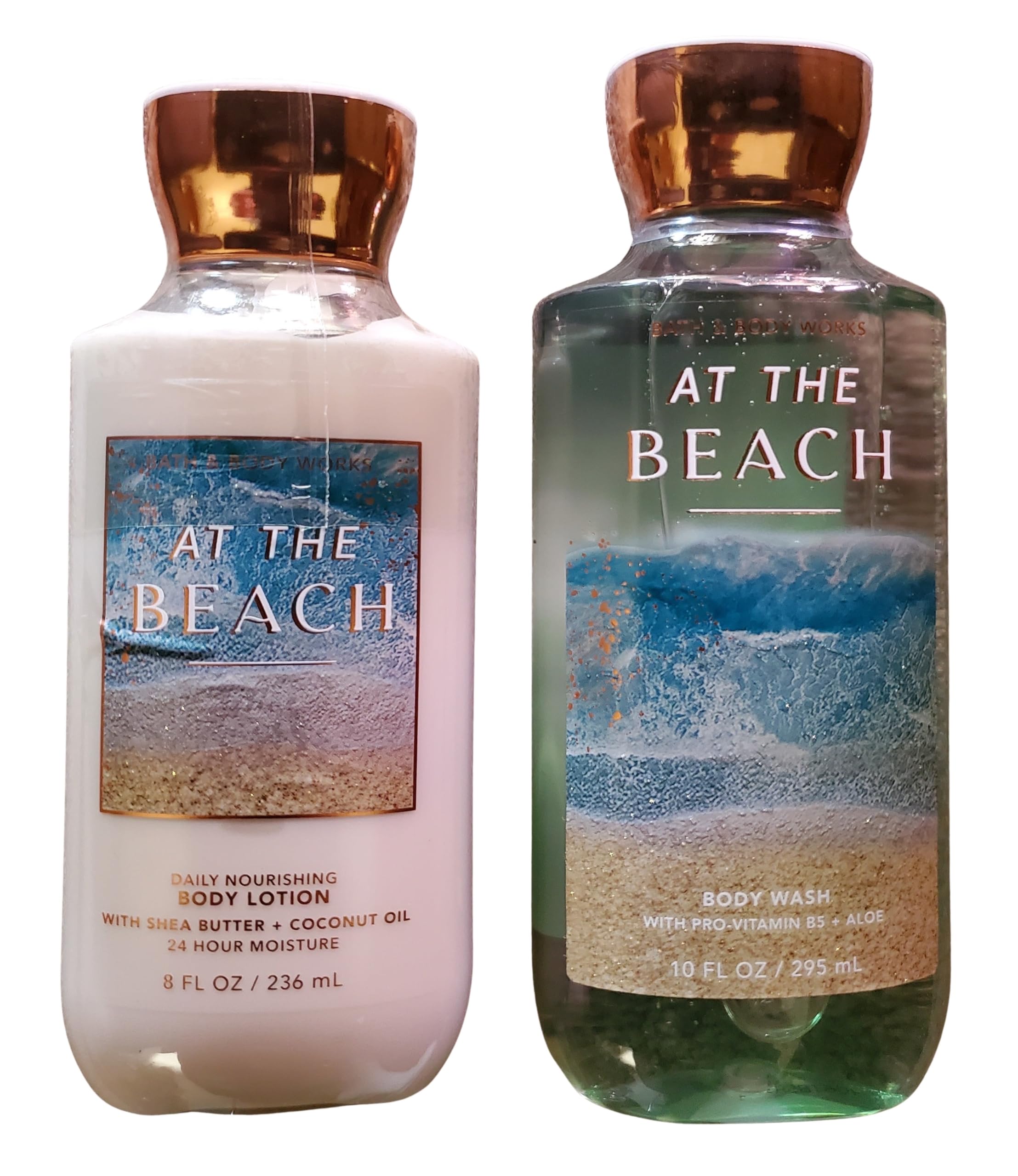 Bath & Body Works At The Beach Body Lotion & Gel Wash – 2 Piece Set