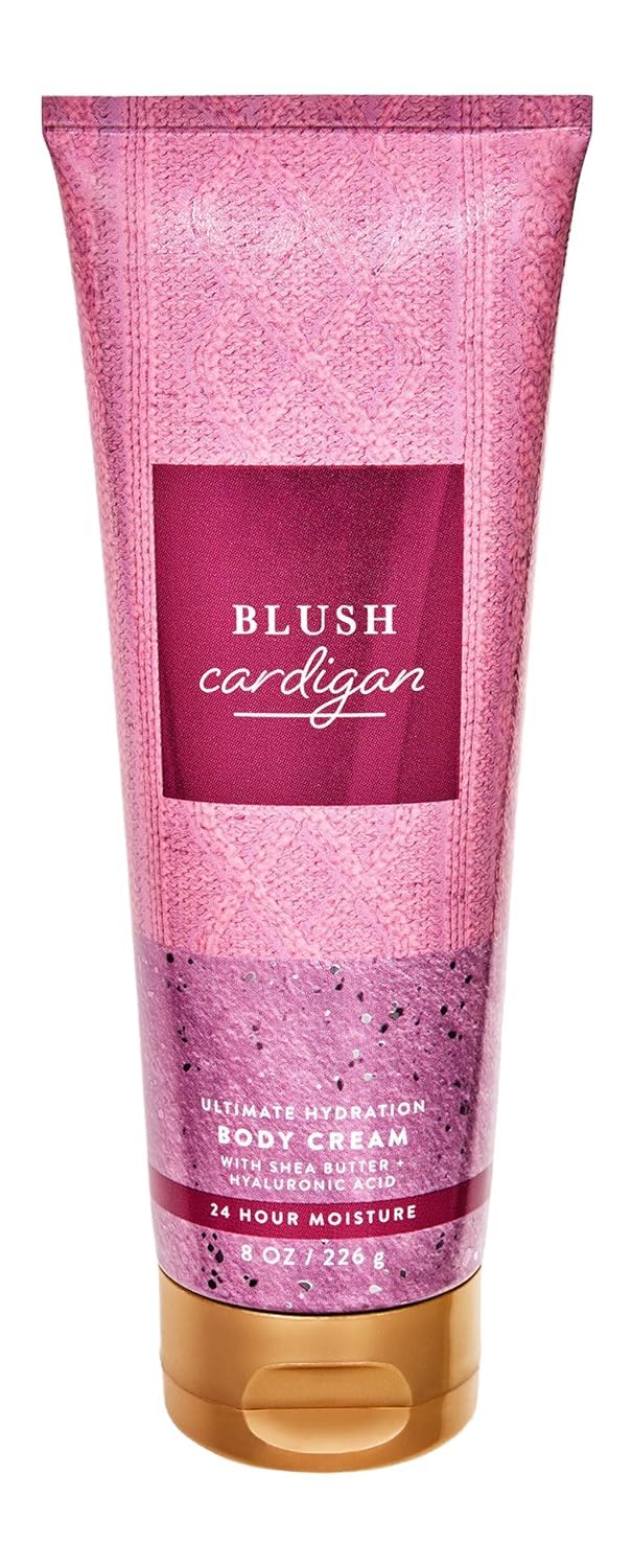 Bath & Body Works Blush Cardigan Ultimate Hydration Body Cream – 8 oz Gift Set