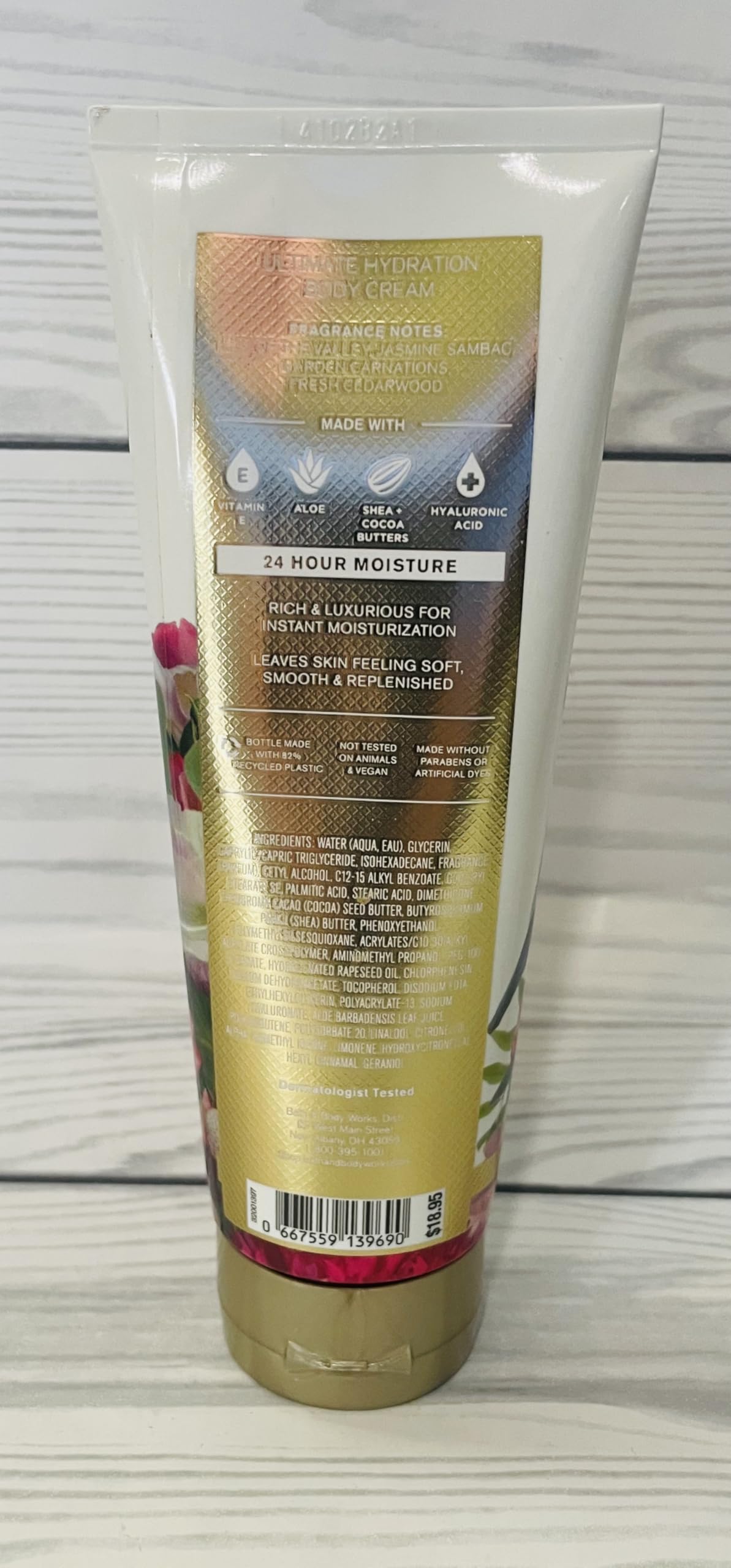 Bath & Body Works Brightest Bloom Ultimate Hydration Body Cream – 8 oz, 2-Pack