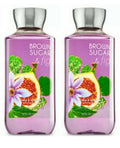 Bath & Body Works Brown Sugar & Fig Shower Gel 10 Oz – 2 Pack