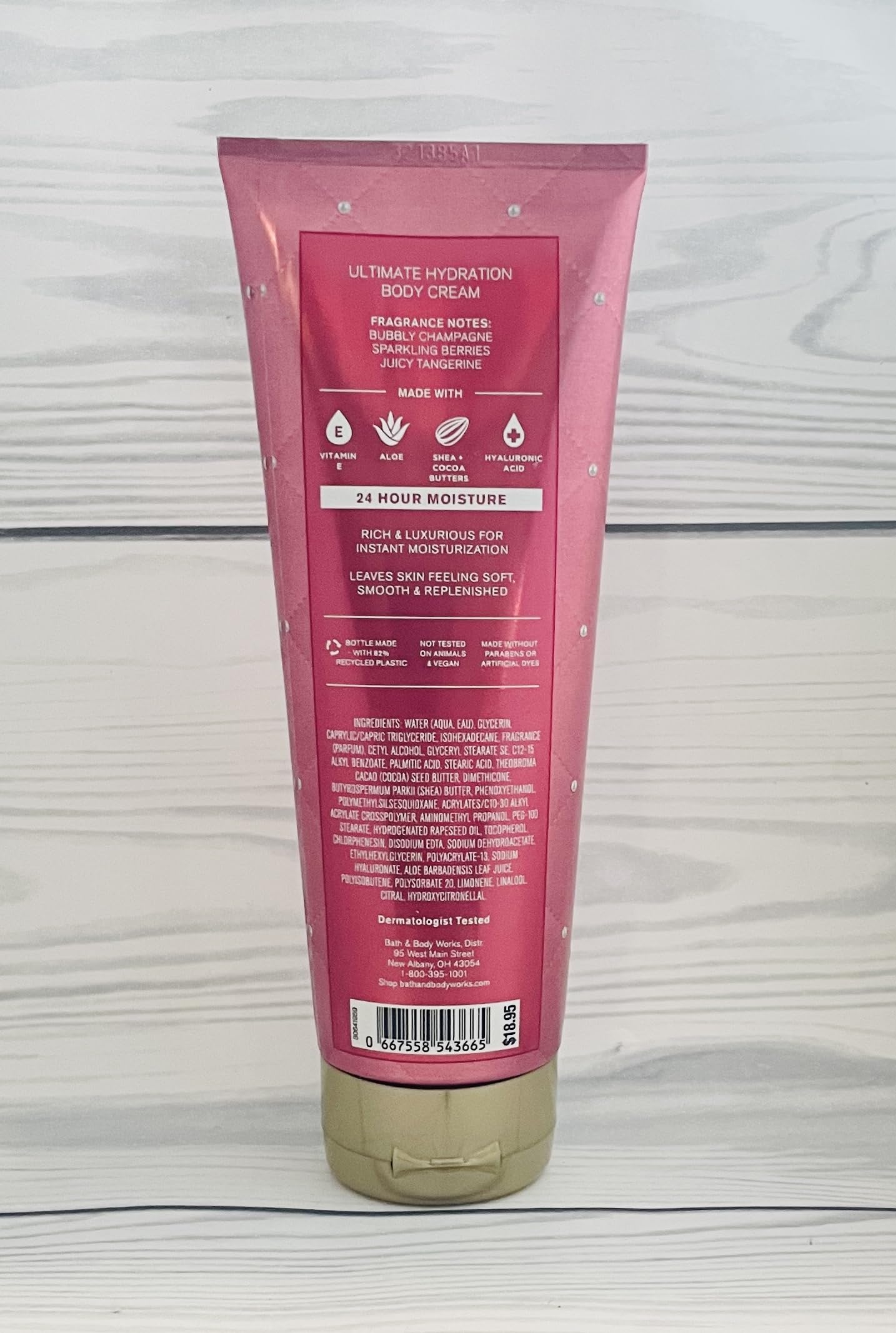 Bath & Body Works Champagne Toast Ultimate Hydration Body Cream – 8 oz