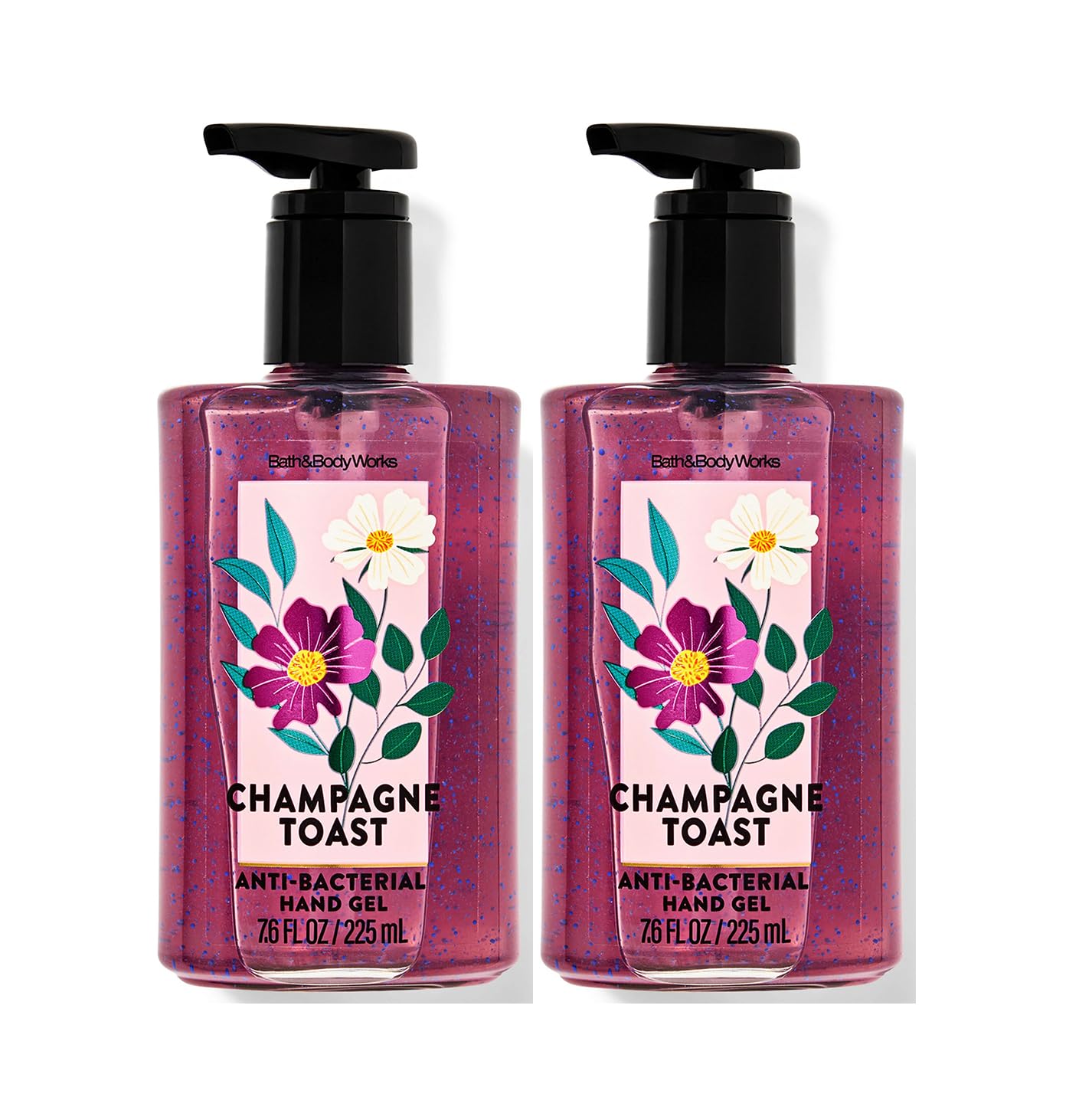 Bath & Body Works Champagne Toast Moisturizing Hand Gel – Value Pack (2 × 7.6 oz)