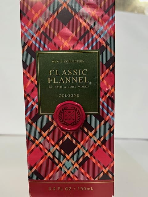 Bath & Body Works Classic Flannel Cologne Spray - 3.4 fl oz / 100 mL