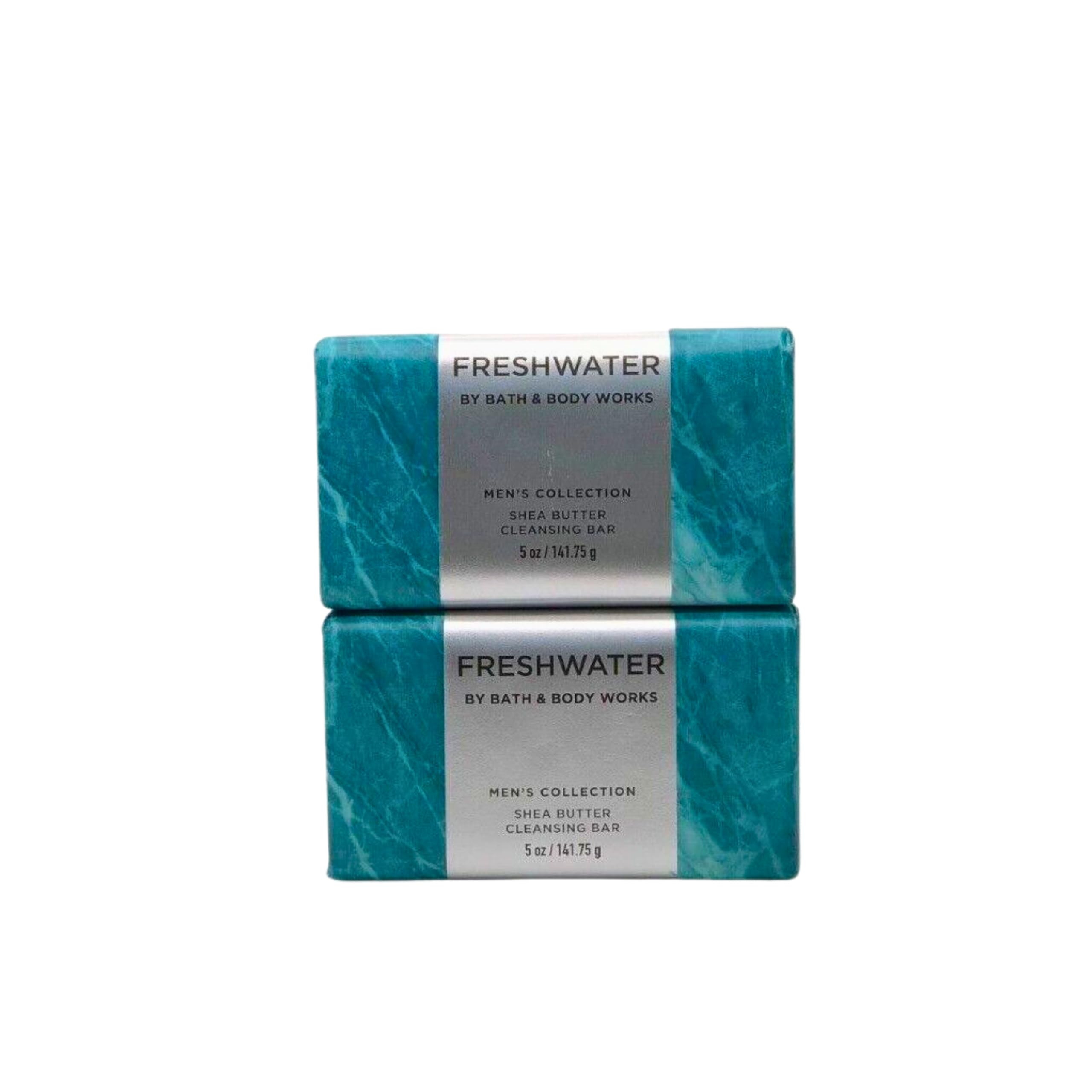 Bath & Body Works Cleansing Bar, Pack of 2 – Freshwater, 5 oz Each