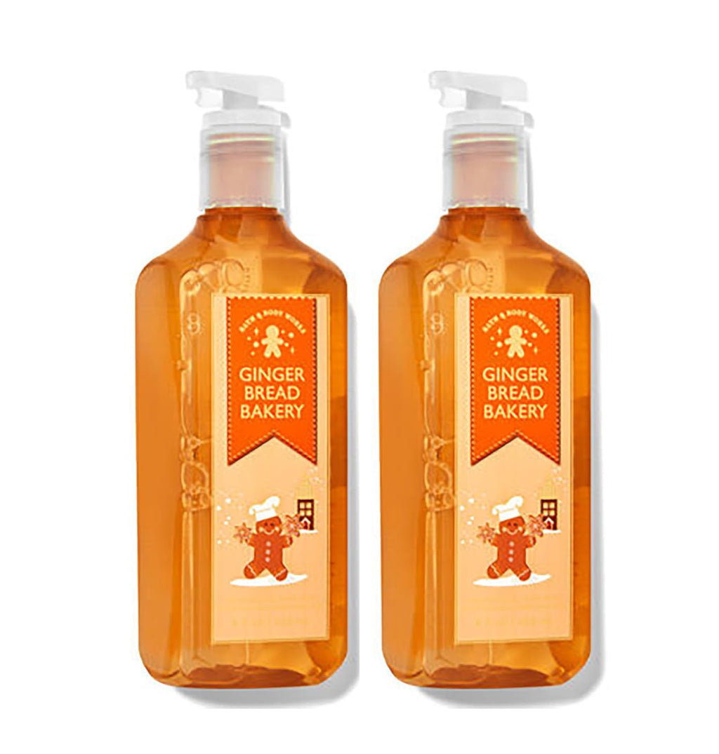 Bath & Body Works Cleansing Gel Hand Soap 8.75 oz 2-Pack – Gingerbread Bakery