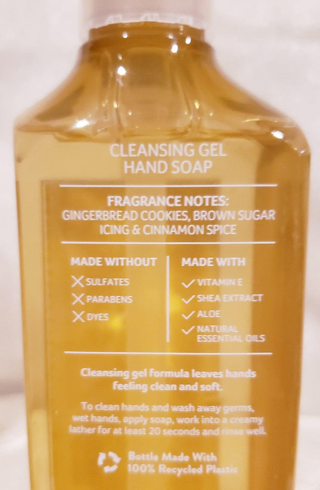 Bath & Body Works Cleansing Gel Hand Soap 8.75 oz 2-Pack – Gingerbread Bakery