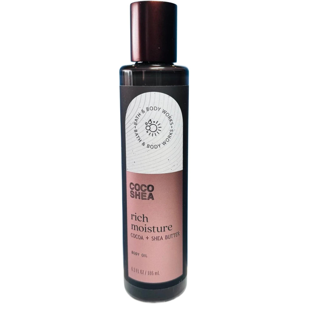 Bath & Body Works CocoShea Coconut Lightweight Body Oil – 6.3 oz | Hydrating Cocoa Butter & Shea Butter