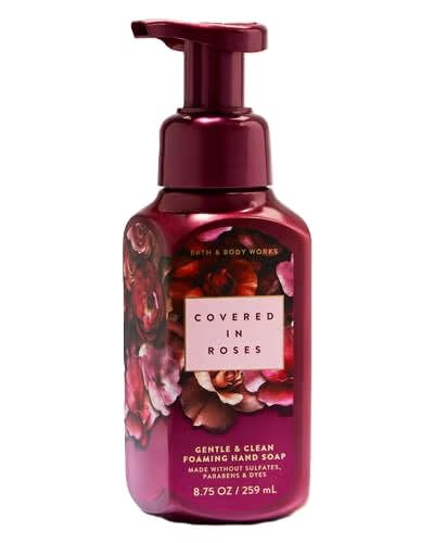 Bath & Body Works Covered In Roses Gentle Foaming Hand Soap 8.75 oz