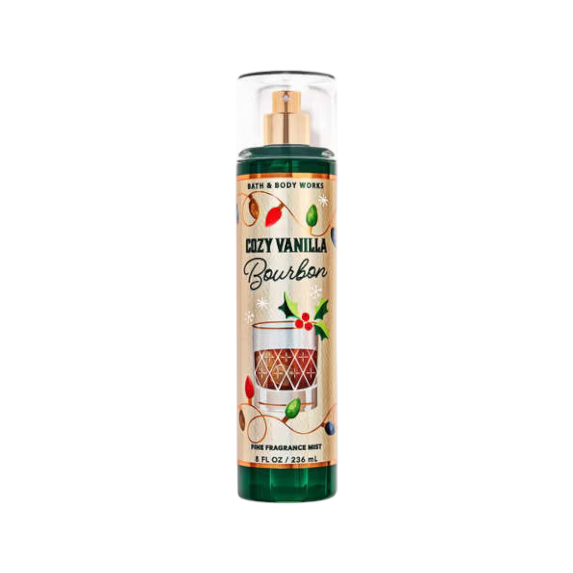 Bath & Body Works Cozy Vanilla Bourbon Fine Fragrance Mist 8 oz