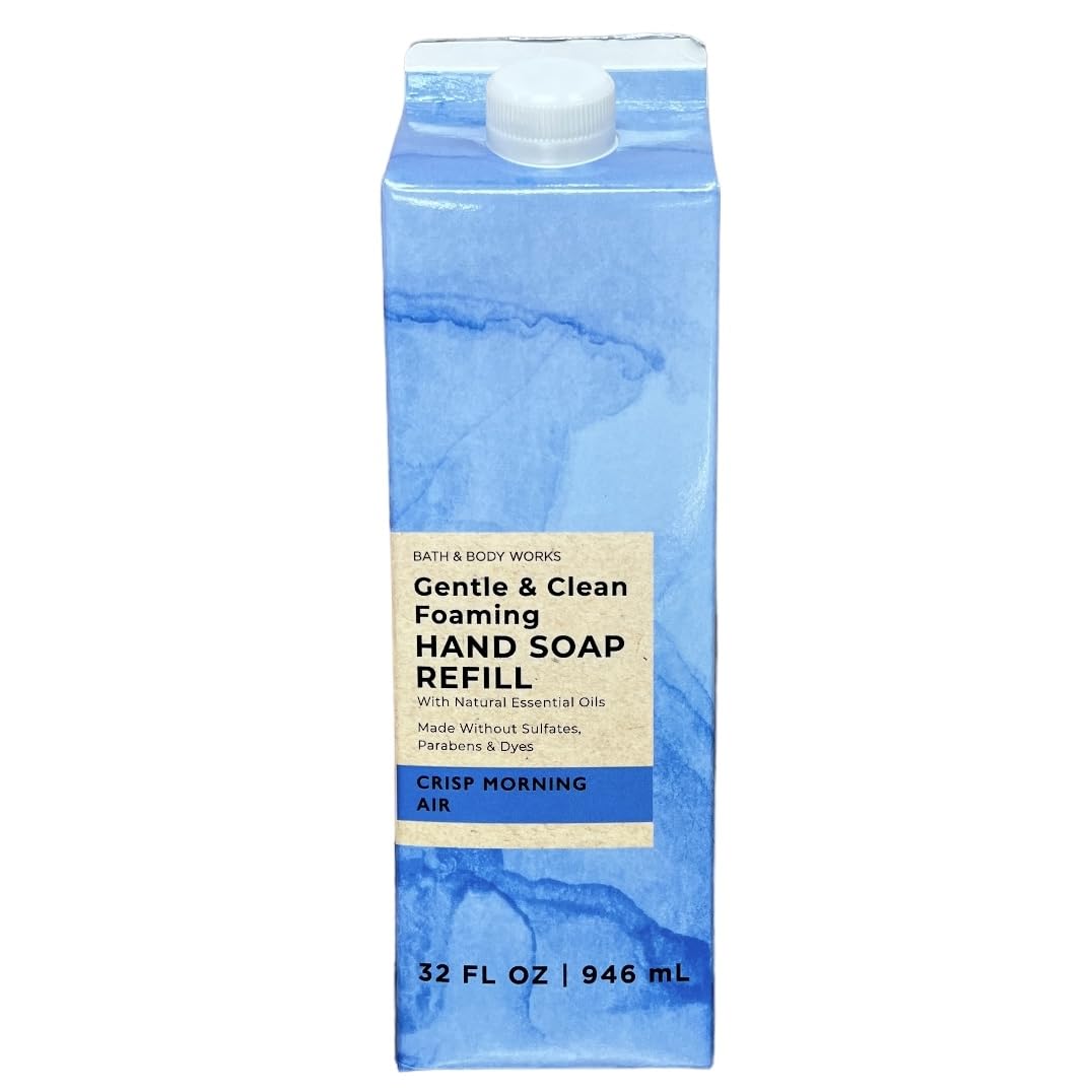Bath & Body Works Crisp Morning Air Gentle Foaming Hand Soap, 32 oz