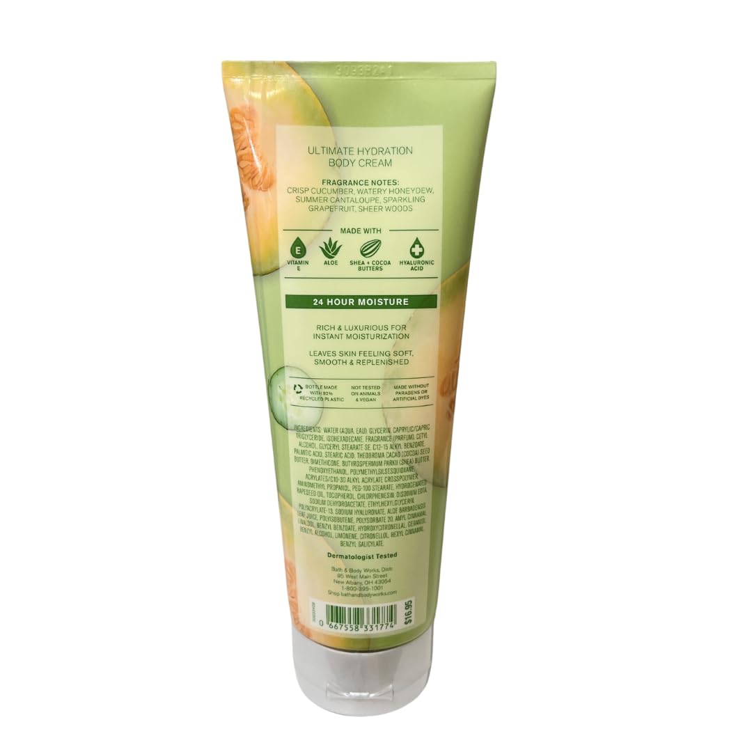 Bath & Body Works Cucumber Melon Body Cream 3-Pack – NEW
